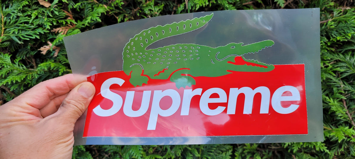 Supreme x lacoste outlet prix