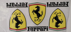 Logo Ferrari papier thermocollant pour flocage