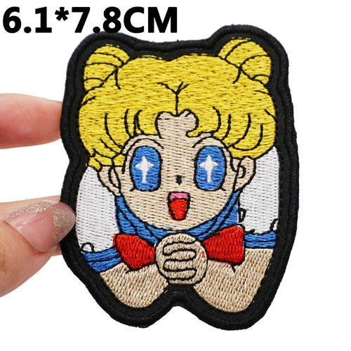 Sailor Moon - Patch brodé BD97-2 - Thermocollant