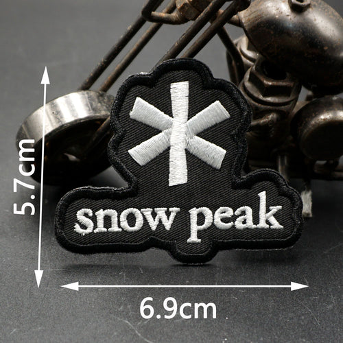 SNOW PEAK - Patch brodé BB141-2 - Thermocollant