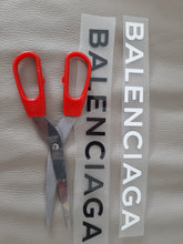 Charger l&#39;image dans la galerie, Balenciaga Logo Iron-on Sticker (heat transfer)