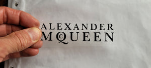 Logo Alexander Mcqueen pour flocage (transfert thermocollant)