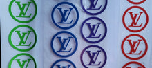 Cargar imagen en el visor de la galería, Logo LV Luis Vuitton Circle Symbol Iron-on Decal (heat transfer)