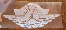 Carica l'immagine nel visualizzatore di Gallery, Jordan x Dior Collab Logo Iron-on Sticker (heat transfer)