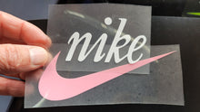 Cargar imagen en el visor de la galería, Nike two colours old school Logo Iron-on Sticker (heat transfer)