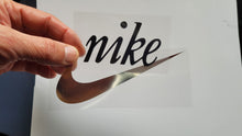 Cargar imagen en el visor de la galería, Nike two colours old school Logo Iron-on Sticker (heat transfer)