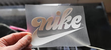 Laden Sie das Bild in den Galerie-Viewer, Nike Vintage oldschool Logo 2 Iron-on Sticker (heat transfer)