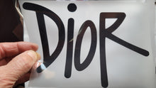 Carica l'immagine nel visualizzatore di Gallery, Dior Logo Iron-on Sticker (heat transfer)