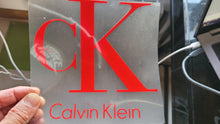 Charger l&#39;image dans la galerie, Calvin Klein Logo Iron-on Sticker (heat transfer)