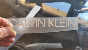 Symbol Calvin Klein logo Iron-on Sticker (heat transfer)