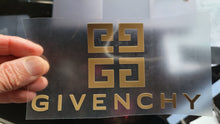 Charger l&#39;image dans la galerie, Givenchy Logo Iron-on Sticker (heat transfer)