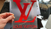 Charger l&#39;image dans la galerie, LV Luis Vuitton Logo Iron-on Decal (heat transfer)