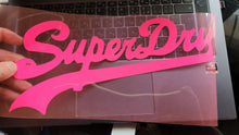 Cargar imagen en el visor de la galería, Superdry Logo Iron-on Sticker (heat transfer)