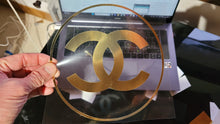 Charger l&#39;image dans la galerie, Chanel Circle logo Iron-on Decal (heat transfer)