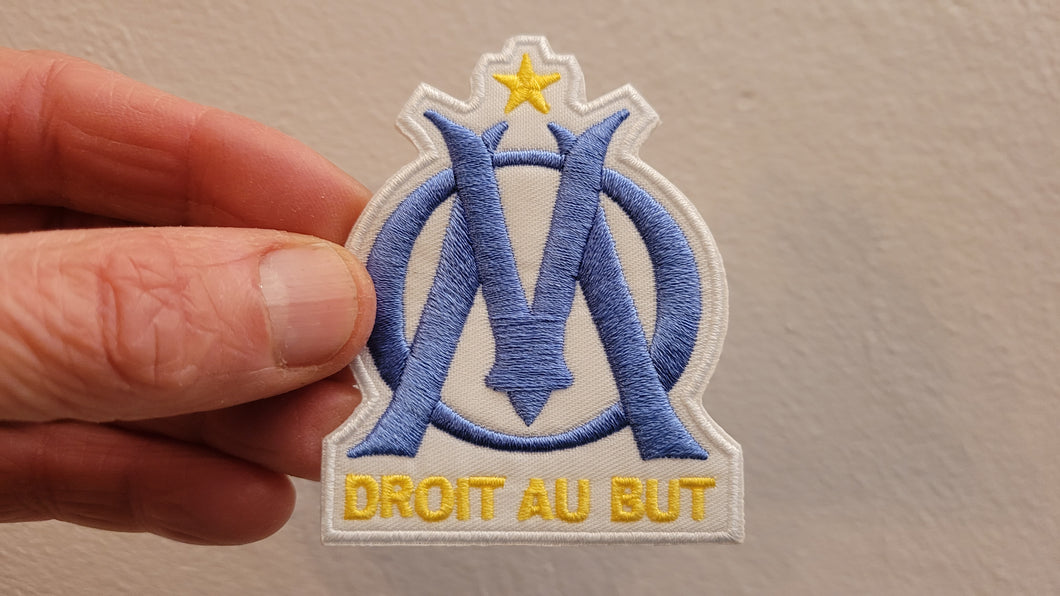 OM Olympique de Marseille patch brodé pour flocage