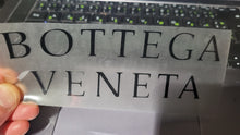Cargar imagen en el visor de la galería, Bottega Veneta Iron-on Decal (heat transfer patch)