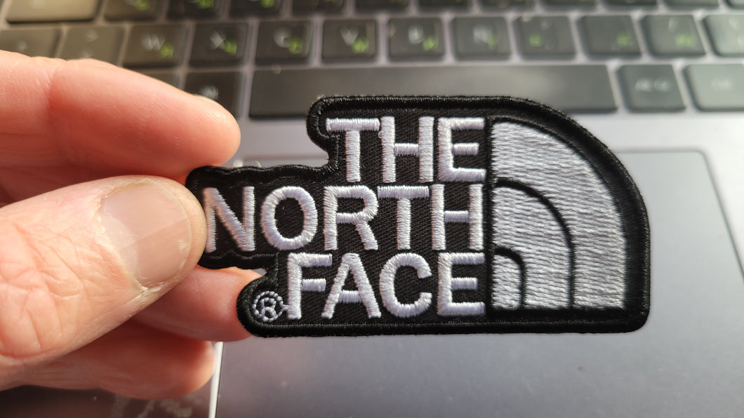 Embroidered patch North Face Logo