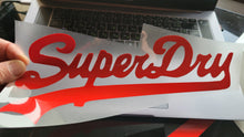 Cargar imagen en el visor de la galería, Superdry Logo Iron-on Sticker (heat transfer)