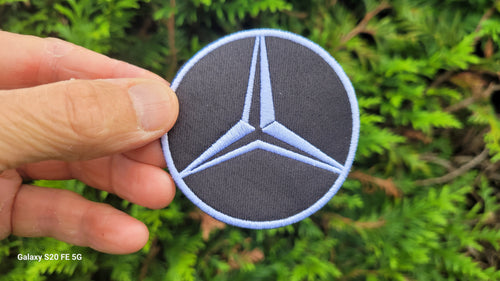 Mercedes patch brodé pour flocage