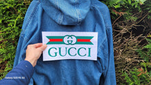 Charger l&#39;image dans la galerie, Gucci Embroidered patch Logo (heat applying)