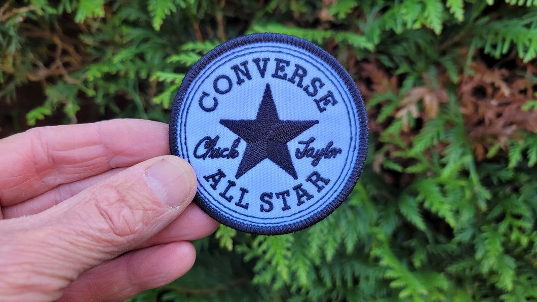 Converse patch brodé pour flocage