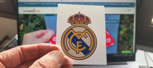 Real Madrid transfert coloré thermocollant pour flocage