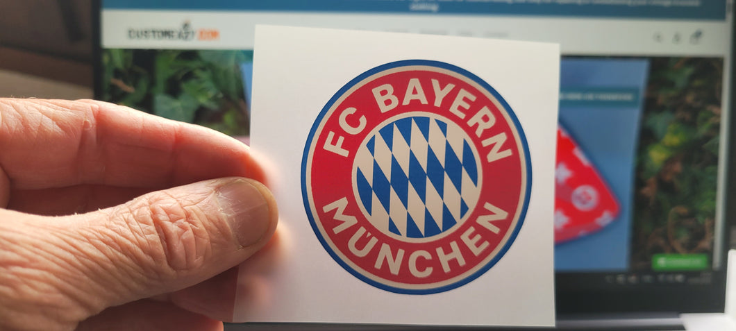 Bayern Munich transfert coloré thermocollant pour flocage