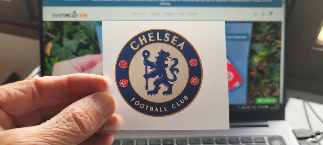 Chelsea transfert coloré thermocollant pour flocage