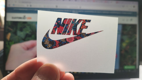 Nike logo transfert coloré thermocollant pour flocage