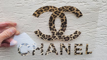 Charger l'image dans la galerie, SALE! Chanel Leopard Logo Iron-on Sticker (heat transfer)