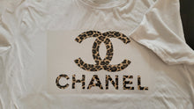 Charger l'image dans la galerie, SALE! Chanel Leopard Logo Iron-on Sticker (heat transfer)