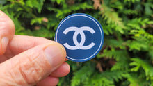 Laden Sie das Bild in den Galerie-Viewer, Chanel Logo – Real Leather Iron-On Patch