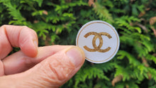 Laden Sie das Bild in den Galerie-Viewer, Chanel Logo – Real Leather Iron-On Patch