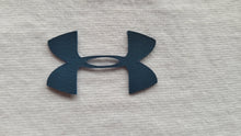 Charger l'image dans la galerie, Navy Blue Under Armour logo leather iron on patch