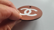 Charger l'image dans la galerie, NEW!!! Real Leather Keychain Logo