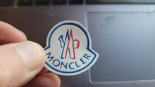 Cargar imagen en el visor de la galería, Real Leather Moncler iron-on patch Logo