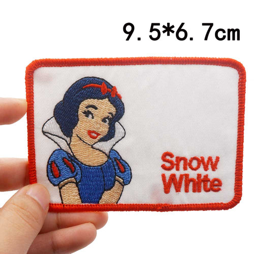 Snow White - Patch brodé BD37-1 - Thermocollant
