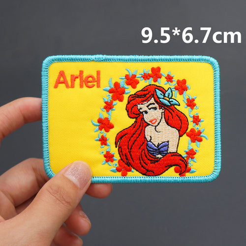 The Little Mermaid - Patch brodé BD40-1 - Thermocollant