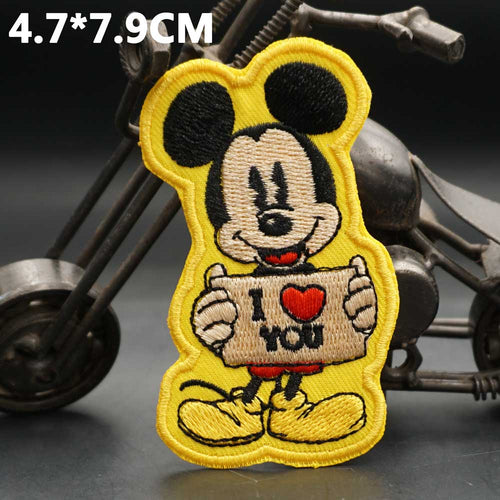Mickey Mouse - Patch brodé BD131-1 - Thermocollant