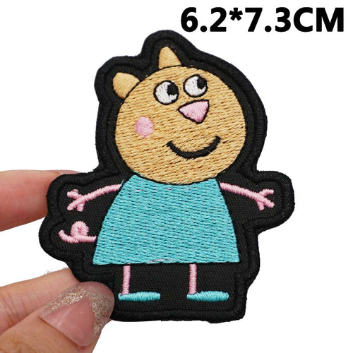 Peppa Pig - Patch brodé BD89-2 - Thermocollant