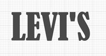 Charger l'image dans la galerie, Levi's OLD FONT Logo Iron-on Sticker (heat transfer)