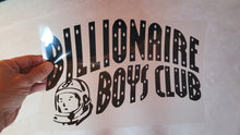 Charger l'image dans la galerie, Billionaire boys club  Logo Iron-on Sticker (heat transfer)