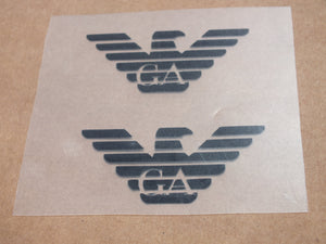 Armani Logo Iron-on Sticker (heat transfer)