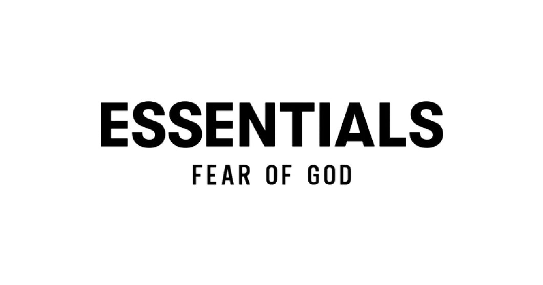 Logo Fear of God x Essentials Collab  pour flocage (transfert thermocollant)