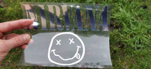 Laden Sie das Bild in den Galerie-Viewer, Nirvana Iron-on Decal (heat transfer)