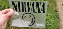 Laden Sie das Bild in den Galerie-Viewer, Nirvana Iron-on Decal (heat transfer)