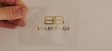 Charger l&#39;image dans la galerie, Balenciaga Logo Iron-on Sticker (heat transfer)