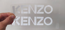 Charger l'image dans la galerie, Kenzo Logo Iron-on Sticker (heat transfer)