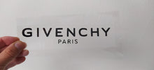 Charger l'image dans la galerie, Givenchy Logo Iron-on Sticker (heat transfer)
