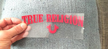 Charger l&#39;image dans la galerie, True Religion Logo Iron-on Sticker (heat transfer)
